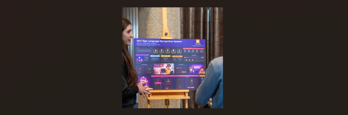 BUas students develop AI tool for learning Dutch Sign Language  